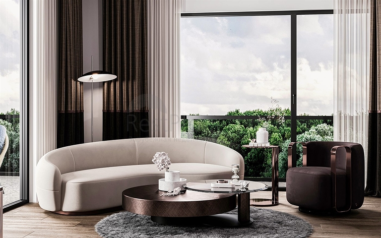 5+1-Villa in der exklusiven Gegend von Doshemealty - Antalya 