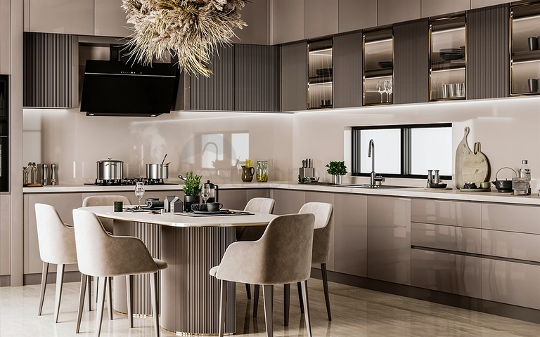 5+1-Villa in der exklusiven Gegend von Doshemealty - Antalya 