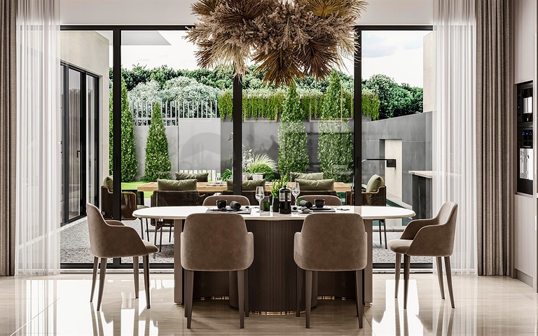 5+1-Villa in der exklusiven Gegend von Doshemealty - Antalya 