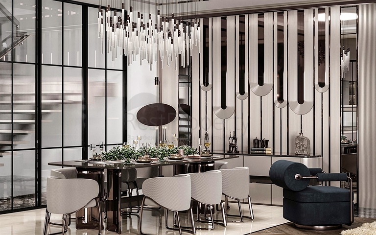 5+1-Villa in der exklusiven Gegend von Doshemealty - Antalya 