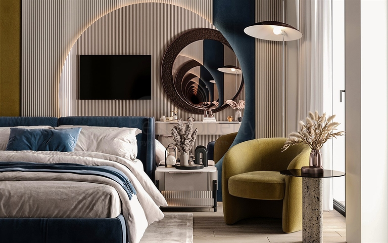 5+1-Villa in der exklusiven Gegend von Doshemealty - Antalya 