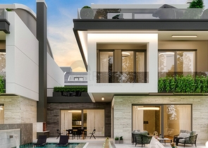 5+1-Villa in der exklusiven Gegend von Doshemealty - Antalya 