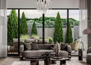 5+1-Villa in der exklusiven Gegend von Doshemealty - Antalya 