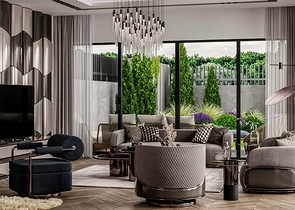 5+1-Villa in der exklusiven Gegend von Doshemealty - Antalya 