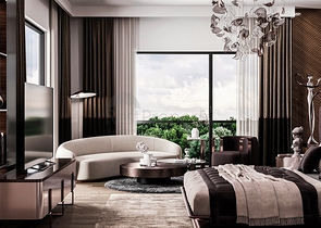 5+1-Villa in der exklusiven Gegend von Doshemealty - Antalya 