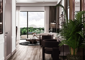 5+1-Villa in der exklusiven Gegend von Doshemealty - Antalya 