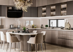 5+1-Villa in der exklusiven Gegend von Doshemealty - Antalya 