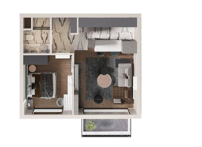 Investitionsprojekt im Wohnbezirk Altyntasch - Antalya 