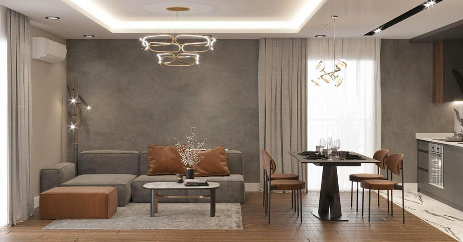 Investitionsprojekt im Wohnbezirk Altyntasch - Antalya 