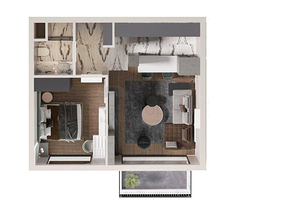 Investitionsprojekt im Wohnbezirk Altyntasch - Antalya 