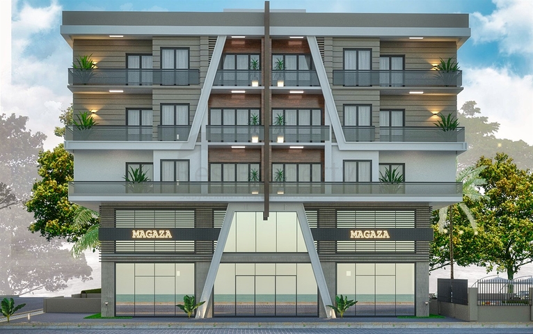 2+1-Apartments im Stadtteil Kepez - Antalya 