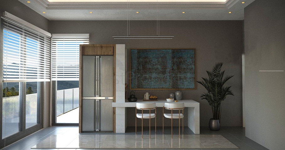 2+1-Apartments im Stadtteil Kepez - Antalya 