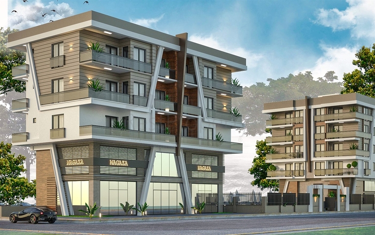 2+1-Apartments im Stadtteil Kepez - Antalya 