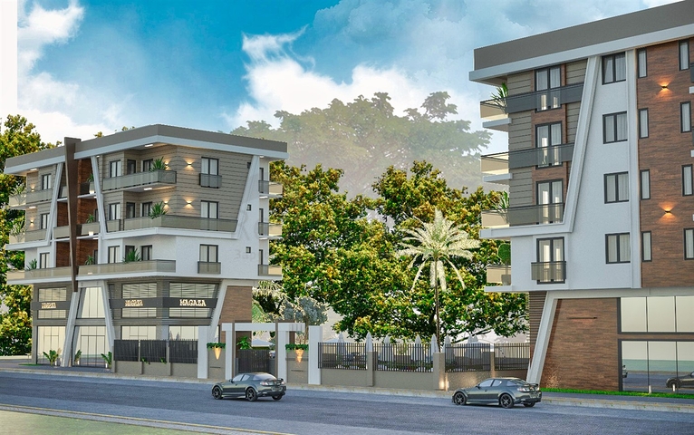 2+1-Apartments im Stadtteil Kepez - Antalya 