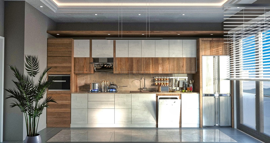 2+1-Apartments im Stadtteil Kepez - Antalya 