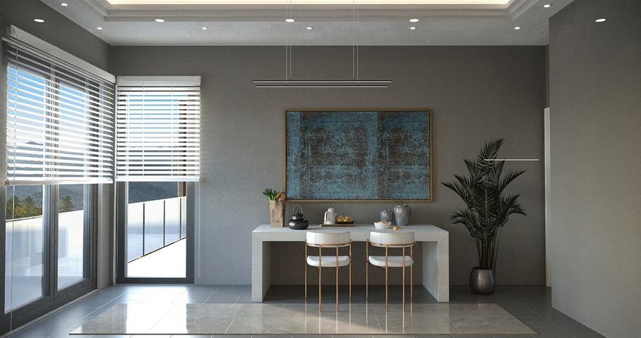 2+1-Apartments im Stadtteil Kepez - Antalya 