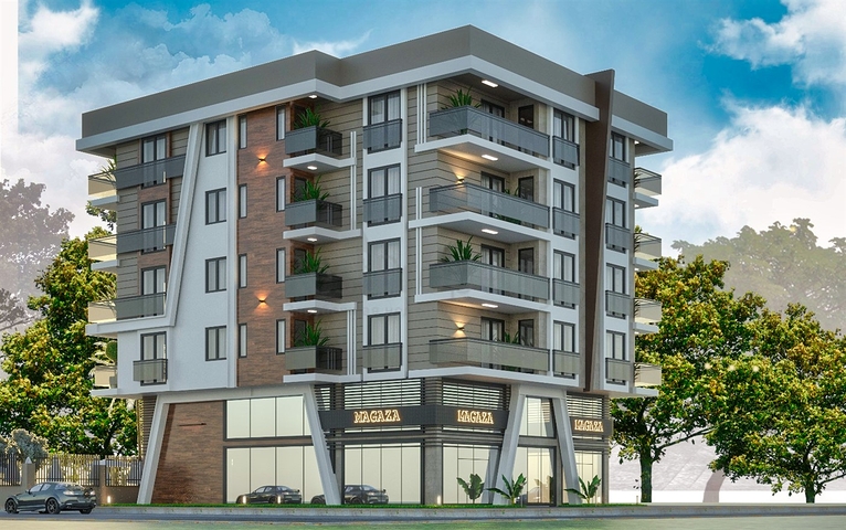 2+1-Apartments im Stadtteil Kepez - Antalya 