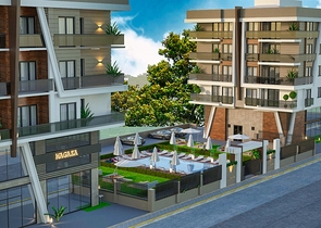 2+1-Apartments im Stadtteil Kepez - Antalya 