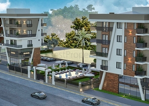 2+1-Apartments im Stadtteil Kepez - Antalya 