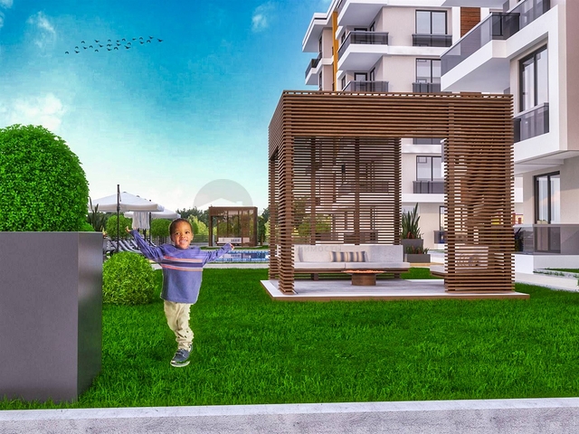 3+1-Apartments im Stadtteil Kepez - Antalya 