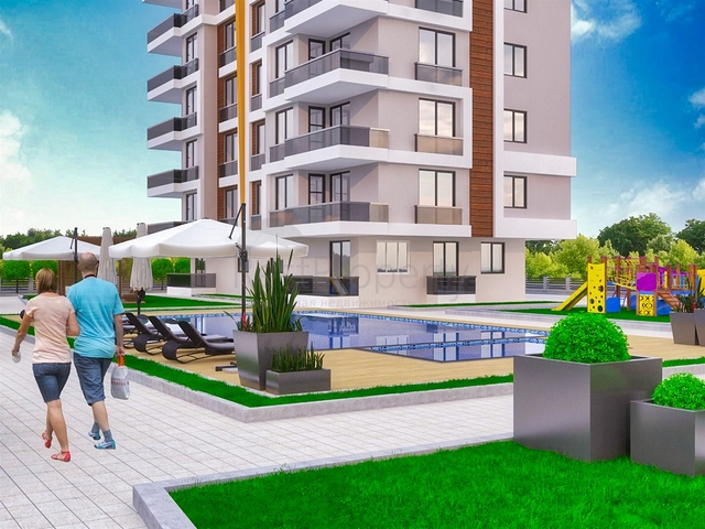 3+1-Apartments im Stadtteil Kepez - Antalya 