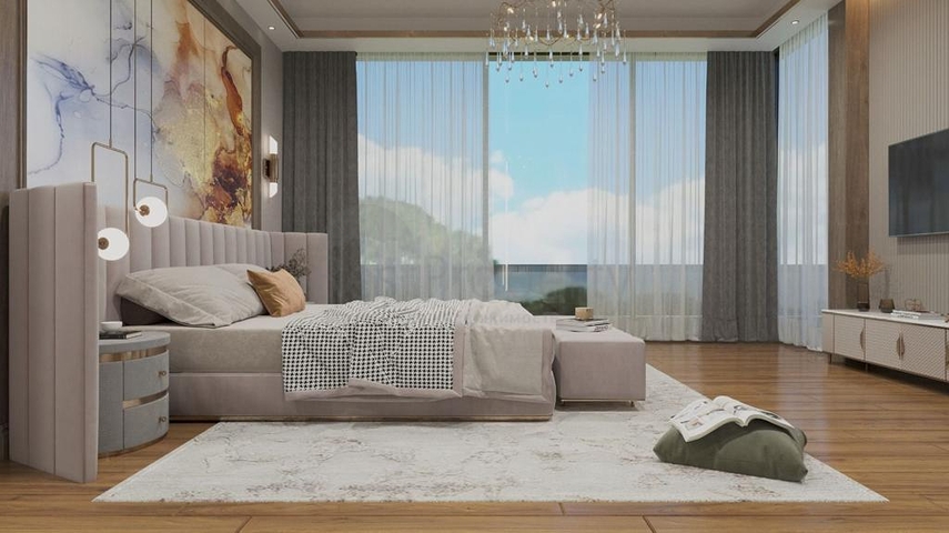 Neue 5+1 Luxusvilla im Stadtteil Doshemealty - Antalya