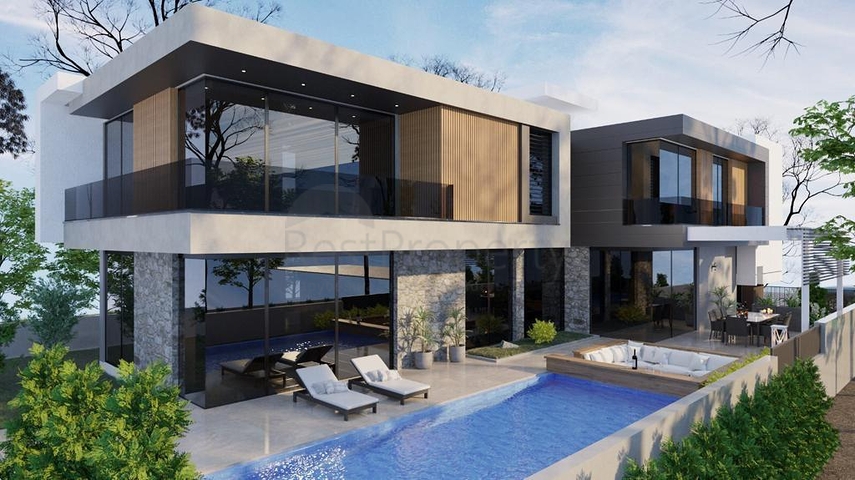 Neue 5+1 Luxusvilla im Stadtteil Doshemealty - Antalya