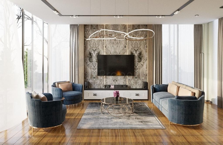 Neue 5+1 Luxusvilla im Stadtteil Doshemealty - Antalya