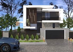 Neue 5+1 Luxusvilla im Stadtteil Doshemealty - Antalya