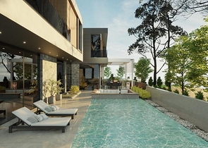 Neue 5+1 Luxusvilla im Stadtteil Doshemealty - Antalya