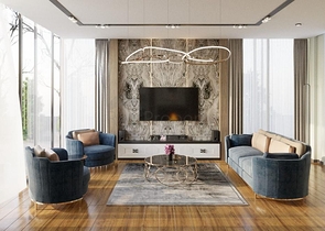 Neue 5+1 Luxusvilla im Stadtteil Doshemealty - Antalya