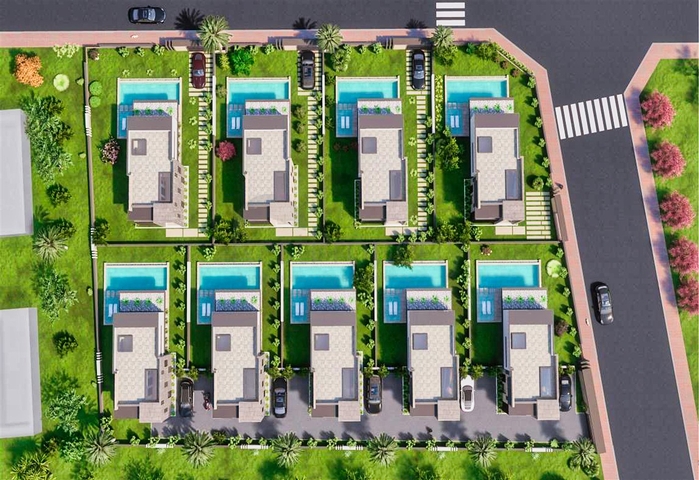 3+1-Villen im angesehenen Stadtteil Kemer - Antalya  3+1-Villen im angesehenen Stadtteil Kemer - Antalya