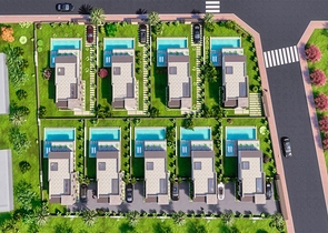 3+1-Villen im angesehenen Stadtteil Kemer - Antalya  3+1-Villen im angesehenen Stadtteil Kemer - Antalya