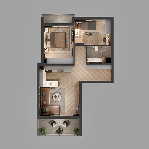 Investitionsprojekt in der sich entwickelnden Region Altyntaş - Antalya 