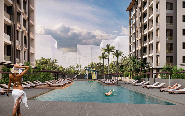 1+1 und 2+1 Wohnungen in Altyntasch - Antalya 