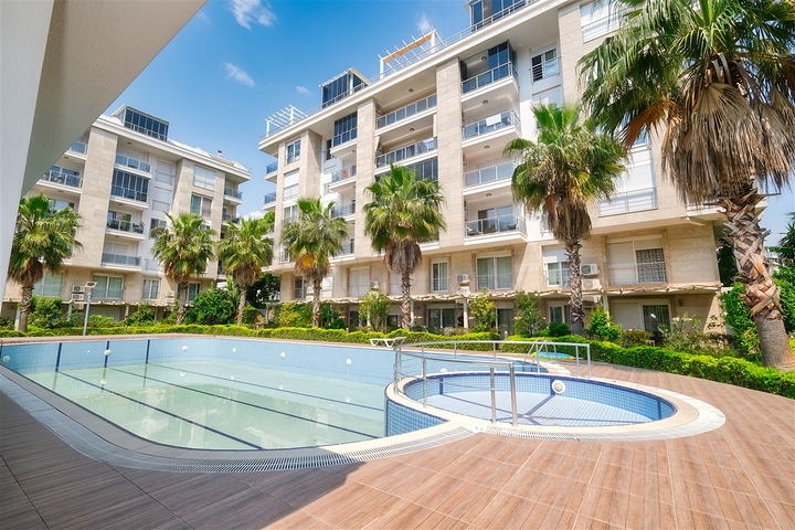 1+1 Wohnung im Stadtteil Liman - Antalya 