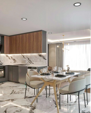 2+1-Apartments im Wohnbezirk Altyntasch - Antalya 