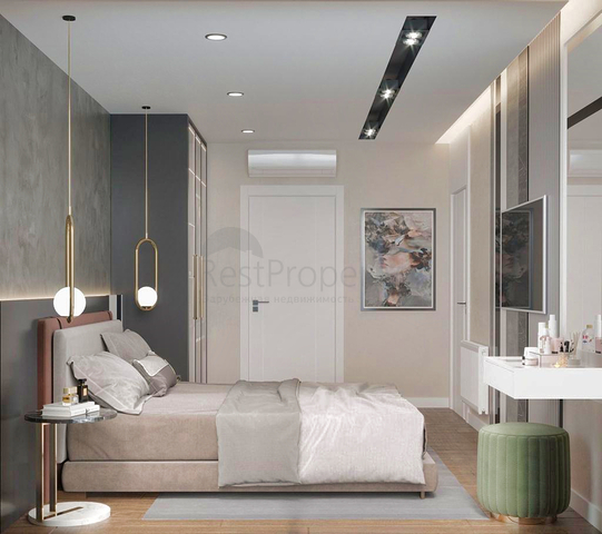 2+1-Apartments im Wohnbezirk Altyntasch - Antalya 