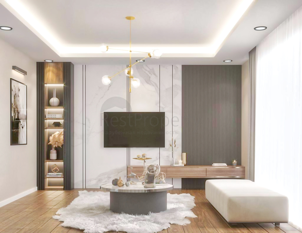 2+1-Apartments im Wohnbezirk Altyntasch - Antalya 