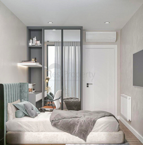 2+1-Apartments im Wohnbezirk Altyntasch - Antalya 