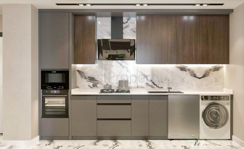 2+1-Apartments im Wohnbezirk Altyntasch - Antalya 