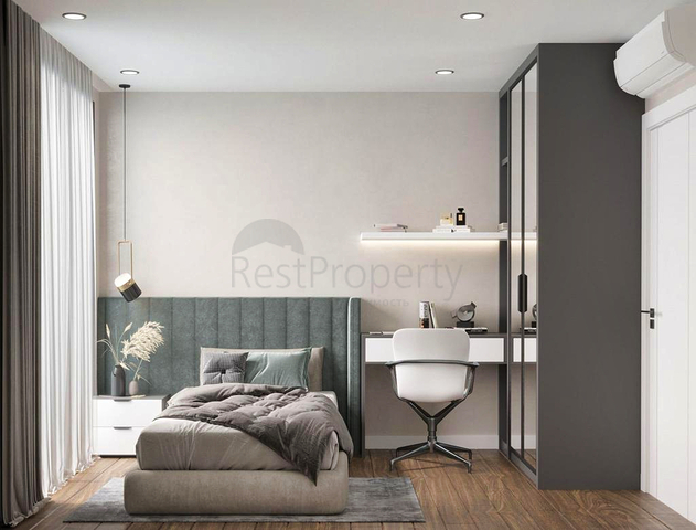 2+1-Apartments im Wohnbezirk Altyntasch - Antalya 