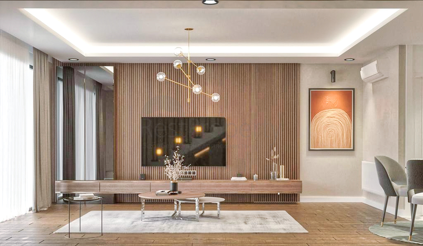 2+1-Apartments im Wohnbezirk Altyntasch - Antalya 