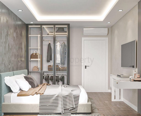 2+1-Apartments im Wohnbezirk Altyntasch - Antalya 