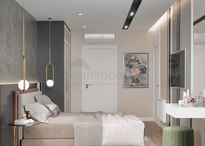 2+1-Apartments im Wohnbezirk Altyntasch - Antalya 