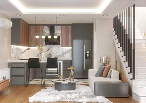 2+1-Apartments im Wohnbezirk Altyntasch - Antalya 