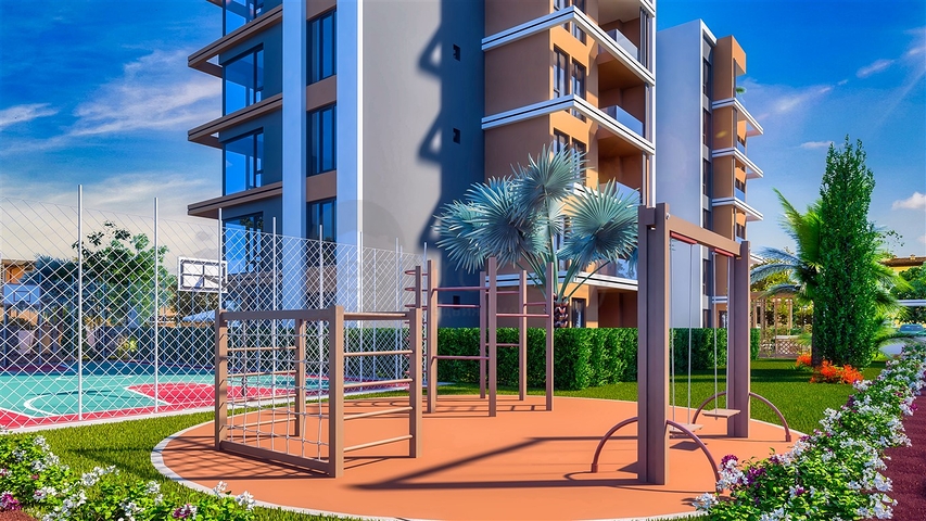 Investitionsprojekt im Wohnbezirk Altyntasch - Antalya 