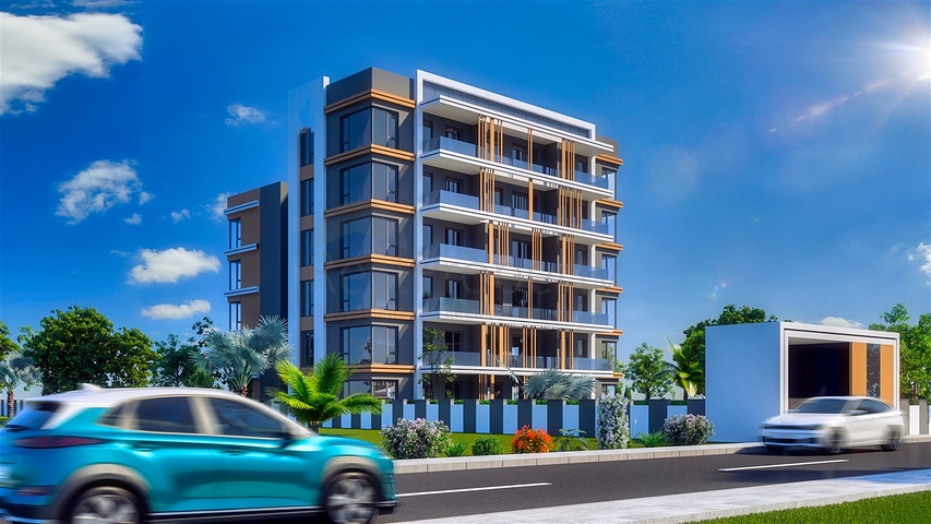 Investitionsprojekt im Wohnbezirk Altyntasch - Antalya 