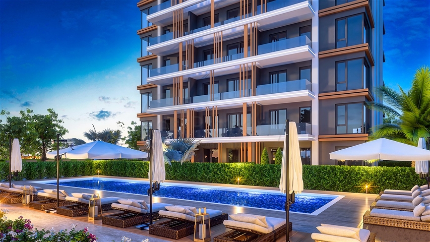 Investitionsprojekt im Wohnbezirk Altyntasch - Antalya 