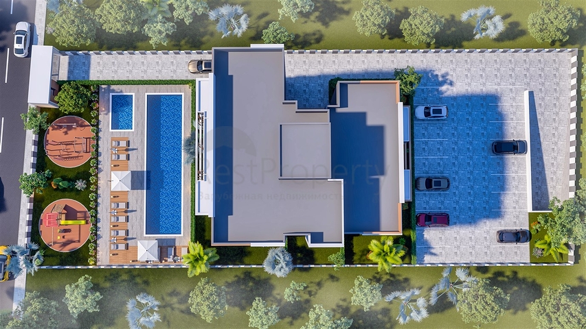 Investitionsprojekt im Wohnbezirk Altyntasch - Antalya 